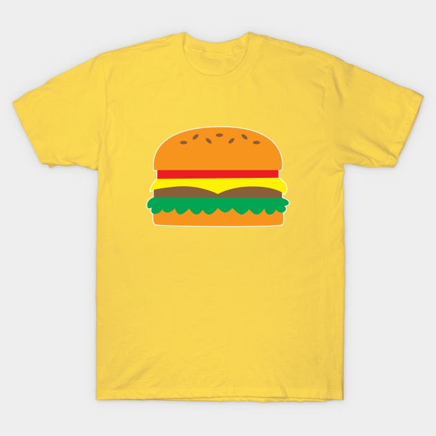 Hamburger T-Shirt by tjasarome